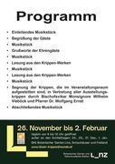 Eröffnung Krippenausstellung der Linzer Krippenfreunde